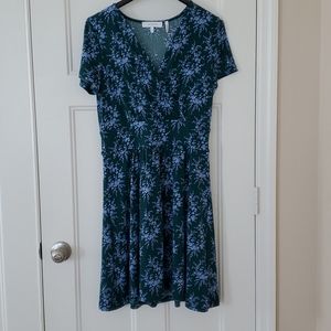 Faux Wrap Dress
